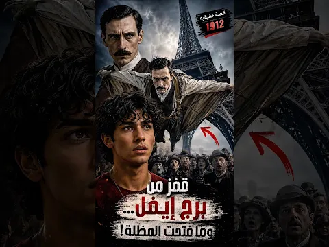 قفز من برج إيفل… وبدل ما يطير مات! 😱
