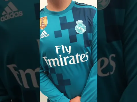 Download MP3 Camisa manga longa Real Madrid 2017/18 (patch Champions League) #CR7