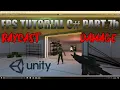 Unity FPS Tutorial C Part 7b -