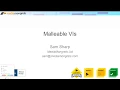 UKTAG - Malleable VIs by Sam Sharp