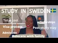 Download Lagu Study in Sweden 🇸🇪| Cost + relocating with family + Visa \u0026 Admission process etc