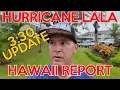 UPDATE Hurrricane LALA Hawaii - Flooding flights cancelled high winds people without power