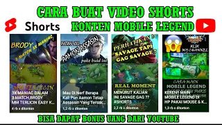 Download Cara Edit Video Gameplay Mobile Legend Untuk YouTube Shorts Dan Tiktok MP3