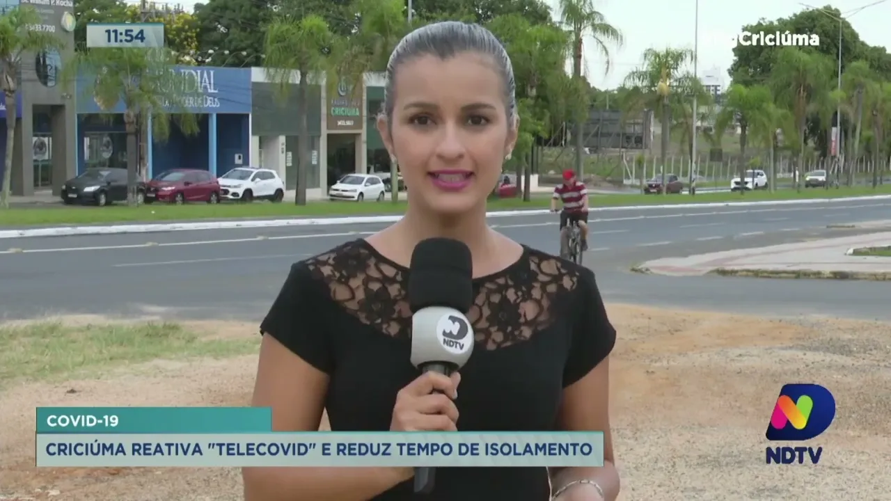 Criciúma reativa TeleCovid e reduz tempo de isolamento para pacientes com Covid-19