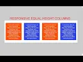 How To Create Responsive Equal Height Columns With Css only