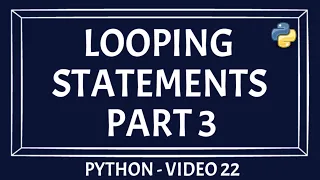 Looping Statement In Python For loop in python Understanding Range Function Part 3