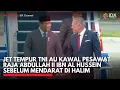 Lagu Momen Jet Tempur TNI AU Kawal Pesawat Raja Abdullah II ibn Al Hussein  di Halim | IDXC UPDATE