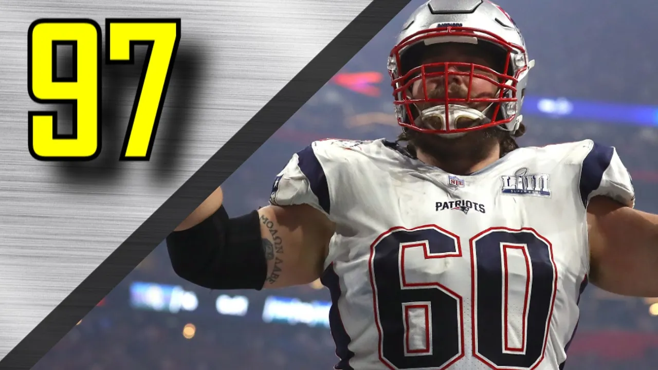 97. David Andrews | New England Patriots (A better NFL top 100)