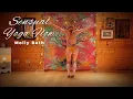 Sensual Yoga Flow in Lingerie Bikini Surrounded By Art