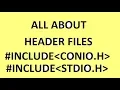 Tutorial 2 Header Files and a Basic code
