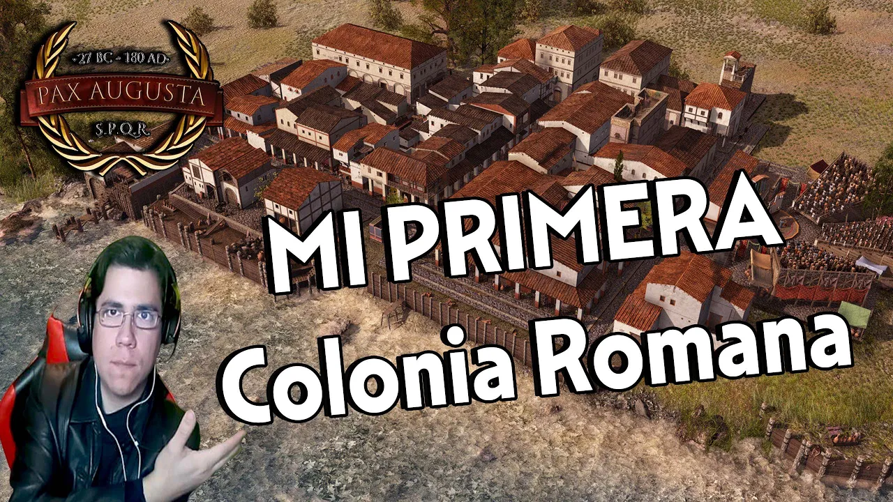 PAX AUGUSTA (DEMO) en ESPAÑOL, Hice mi primera Colonia (VICUS) @PaxAugustaGame 🔵 Estreno