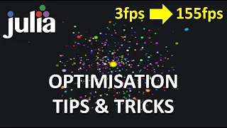 12 Optimisation Tips Tricks HPC in Julia
