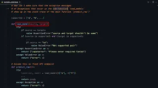 Preparing Python Code to Get Help Code Conversation