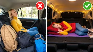 Más de 20 trucos para una aventura en carretera sin complicaciones ⛺