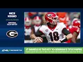 247Sports SEC Update JT Daniels the key for Georgia s title hopes