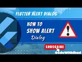 Flutter Alert Dialog Alert Dialog