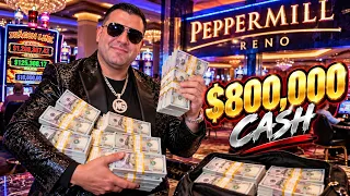 $800,000 On High Limit Slots - Craziest Gambling Night 