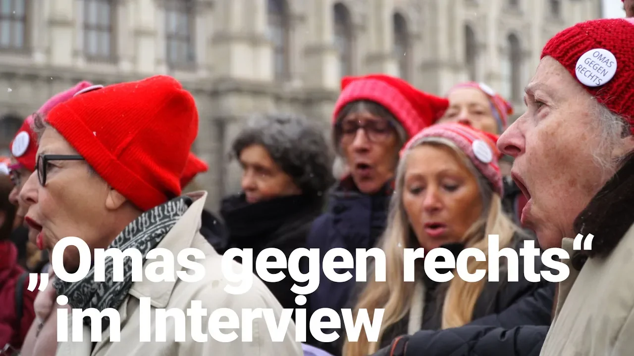 "Omas gegen rechts": "Wir lassen uns die Zukunft unserer Kinder nicht kaputt machen" "Omas gegen rechts": "Wir lassen uns die Zukunft unserer Kinder nicht kaputt machen"