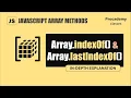 JavaScript indexOf lastIndexOf Methods Explained Find Anything in Strings Arrays