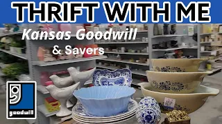 It All Looks So Pretty Together Goodwill Savers Thrift With Me Vintage Home Decor - Pyrex More