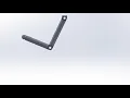 Real double pendulum animation whit SolidWorks