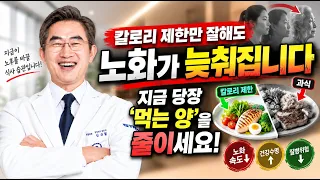 적게 먹으면 정말 덜 늙을까? 항노화 의학이 주목한 ‘칼로리 제한’