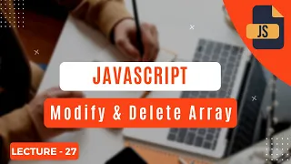 Modify Delete Array Elements In Javascript Get Knowledge