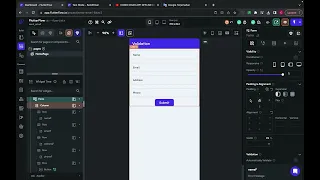 Flutterflow form validation