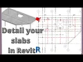 Detailing of slab reinforcement in revit - detail rebar in floors in Revit structure Part 1