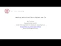 Working with Excel Files in Python and C