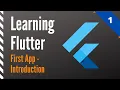 Learning Flutter Part 1 First App-Introduction