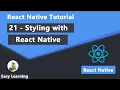21 - Styling with React Native