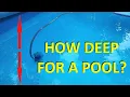 How Deep Should a Pool Be