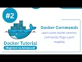 Docker commands and port mapping Docker Tutorial Beginner to Advanced