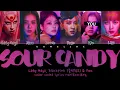 Download Lagu Lady Gaga, BLACKPINK (블랙핑크) ↱ SOUR CANDY ↰ You as a member (Karaoke) [Han|Rom|Eng]