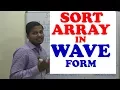Sort an Array in WAVE form