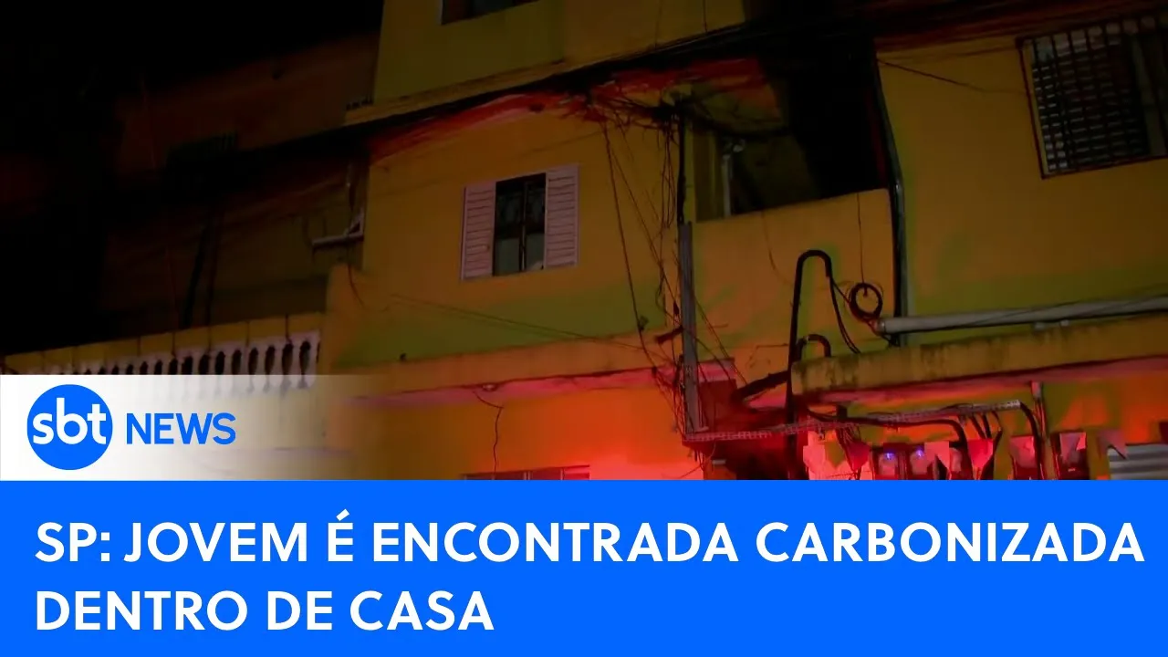 SP: Jovem de 22 anos é encontrada carbonizada dentro da própria casa| #SBTNewsnaTV (12/07/23)