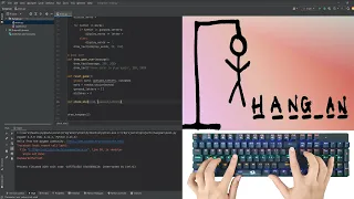 ASMR Programming - Coding HANGMAN game with Python