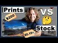 Selling Prints vs Stock Photography - The Real Numbers