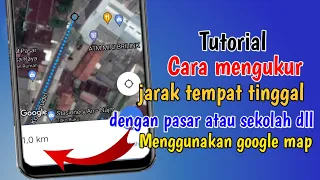 cara mengukur jarak menggunakan google map 2022