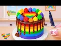 Download Lagu Mini Rainbow Cake Recipe With Chocolate | Stunning Rainbow Cake Decorating Ideas