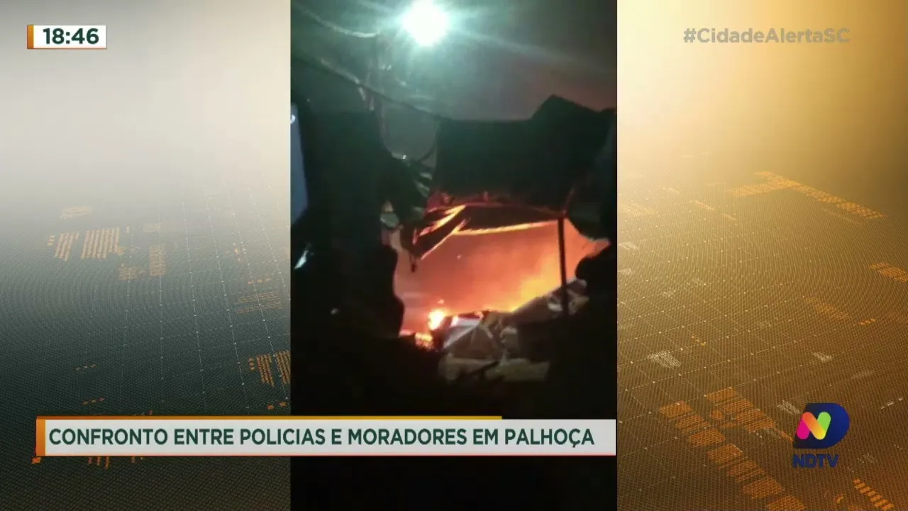 Guarnição do Bope é agredida por moradores em Palhoça