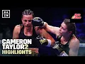 UNDISPUTED REMATCH Chantelle Cameron vs Katie Taylor 2 Fight Highlights