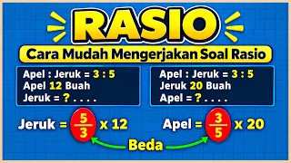 RASIO. Nilai Auto 100, Cara Mudah Mengerjakan Soal Rasio