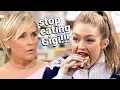 gigi hadid s mom NOT letting her EAT being toxic af