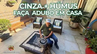 Faça Adubo Orgânico em Casa | Use Húmus de Minhoca e Cinza
