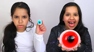 تحدي عين كبيرة ضد عين صغيرة   دندنها