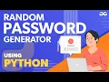 Creating Random Password Generator Using Python GeeksforGeeks