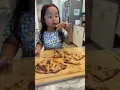 Download Lagu Eating Pizza! #kids #eating #baby #mukbang #toddler #babygirl #cute