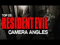 Top 25 RESIDENT EVIL Camera Angles